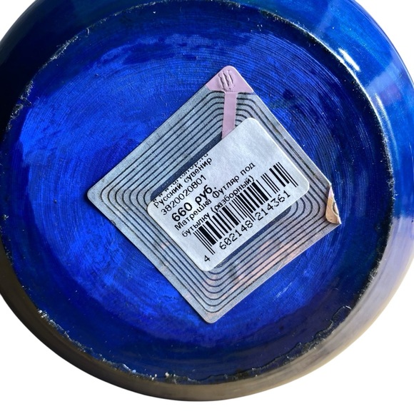 Wooden Vintage art gift box matryoshka bottle holder Russian doll hand painted - Picture 8 of 13